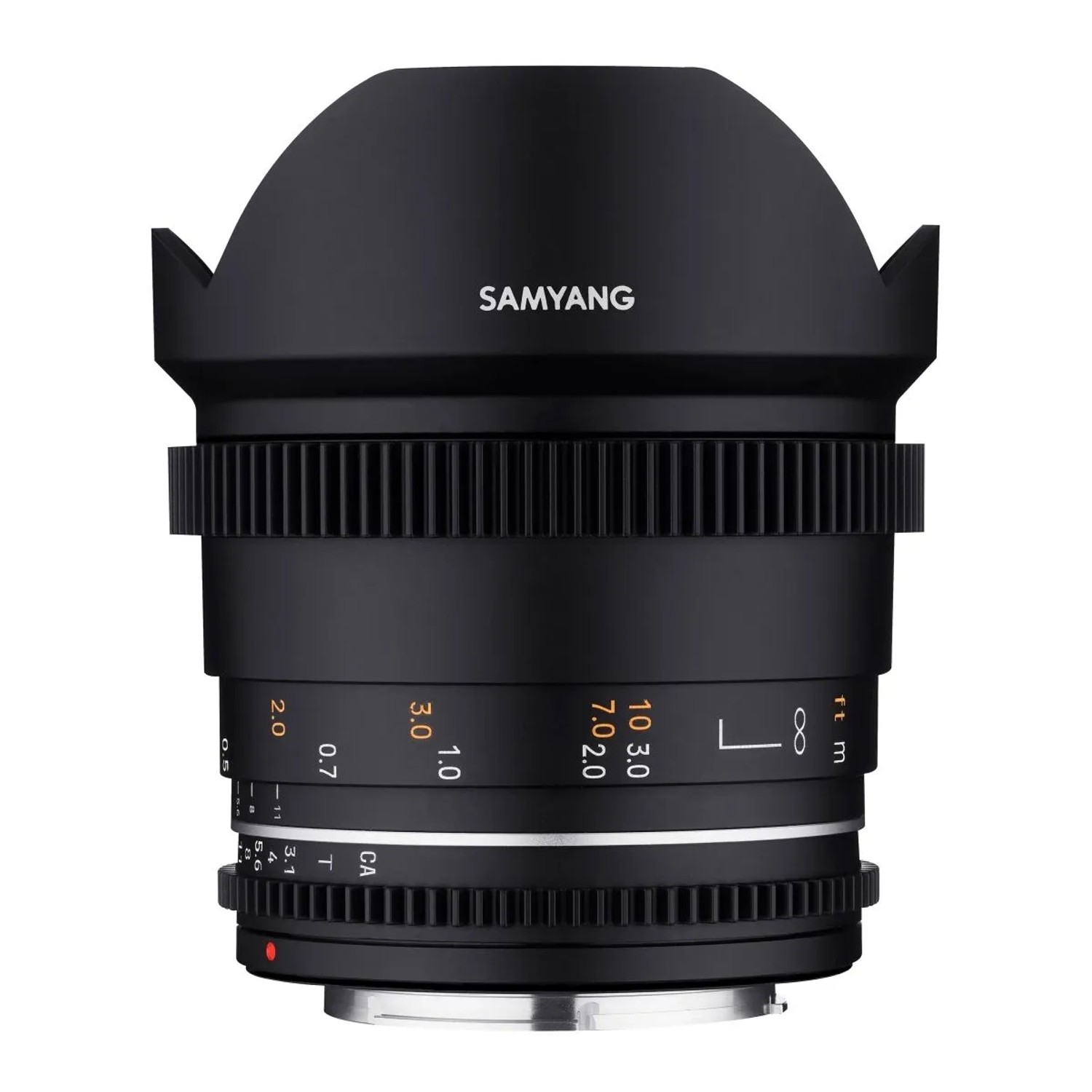Samyang Ultraweitwinkel Cine- Und Video Objektiv Mf 14Mm T3,1 Vdslr Mk2 Canon Ef
