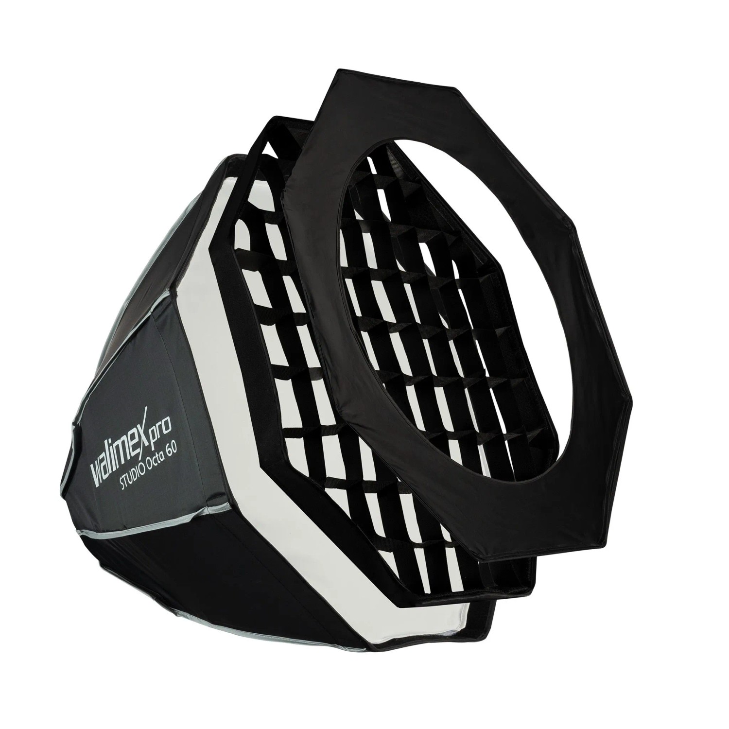 Walimex Pro Studio Softbox Octagon 60Cm 360° Einfacher Aufbau Grid Maske Bowens