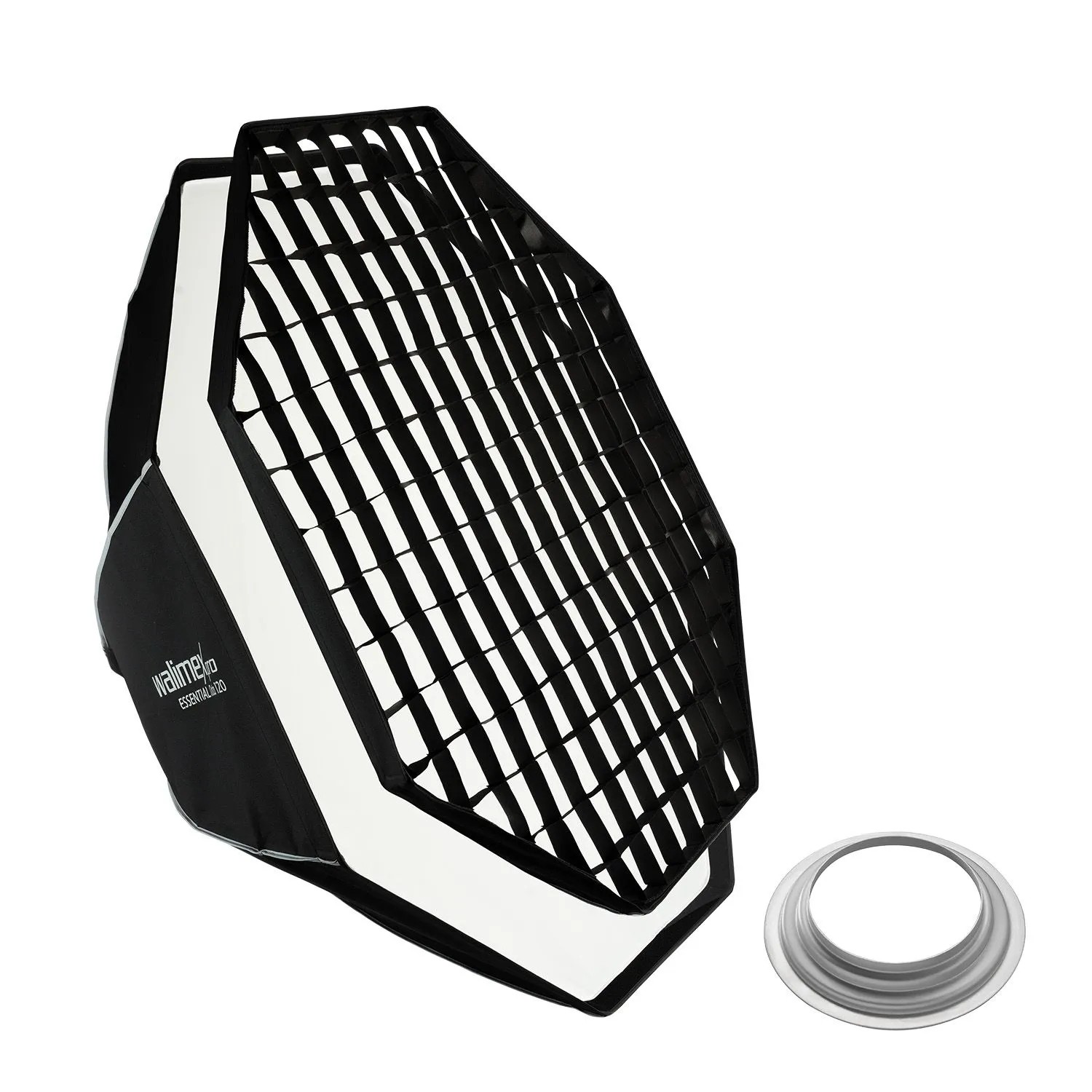 Walimex Pro Essential Softbox Octagon 120Cm 360° Einfacher Aufbau Grid Hensel Eh