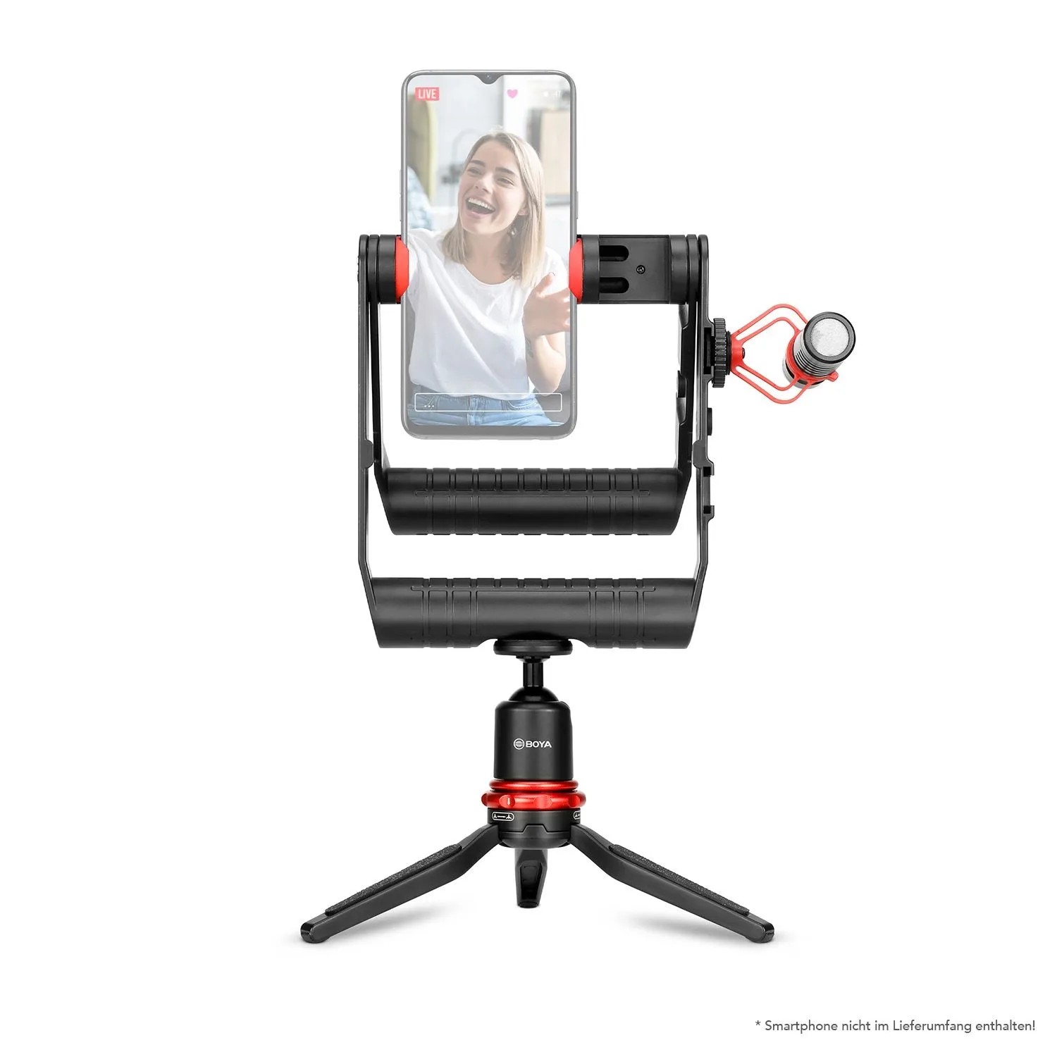 Boya Walimex Pro Vg380 Smartphone Video Kit 80X77X22Mm Mikro Stativ Halterung