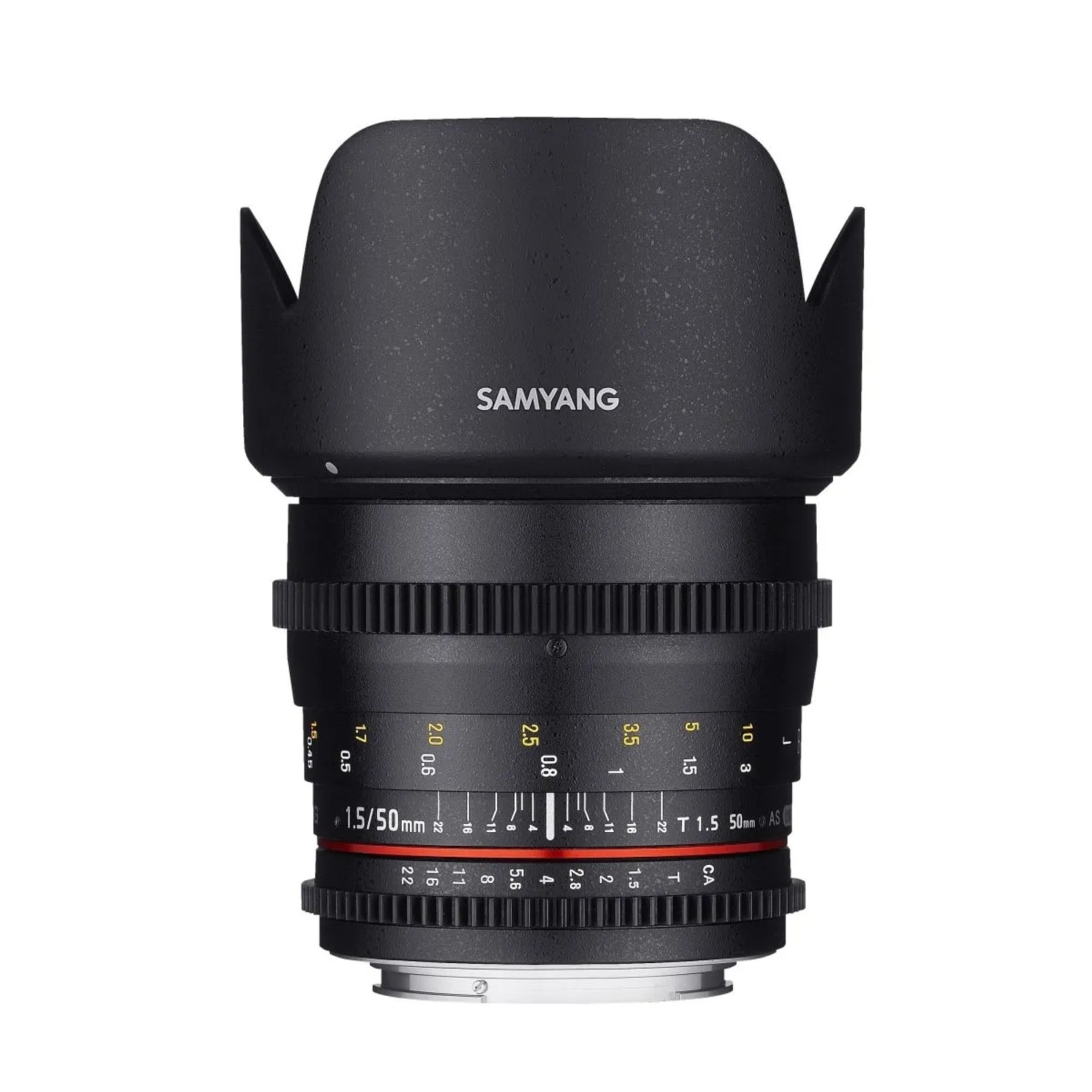 Samyang Mf 50Mm T1,5 Video Objektiv Dslr Mft Kamera Foto Aps-C Vollformat