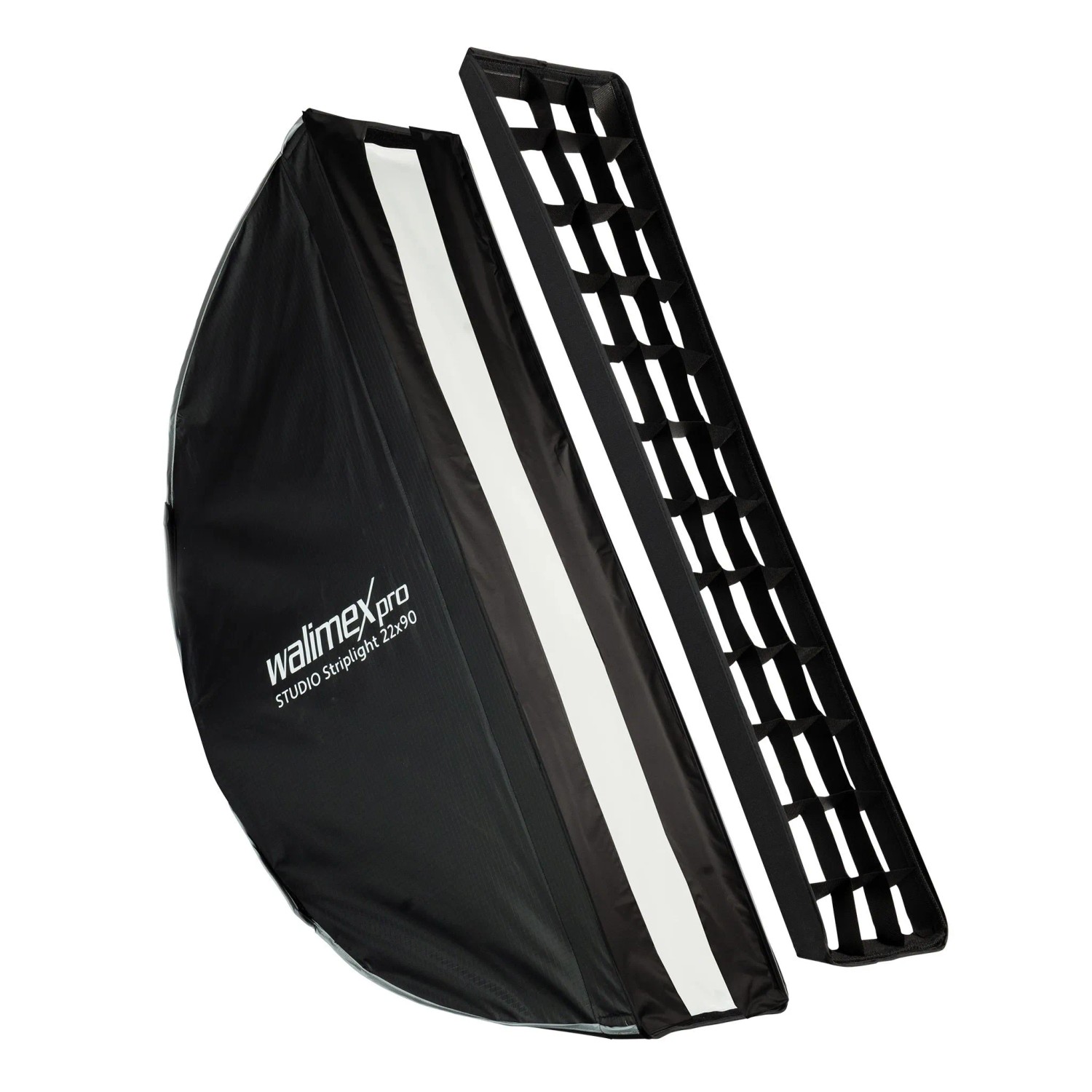 Walimex Pro Studio Striplight Softbox 22X90Cm Lichtformer Foto Grid Diffusor