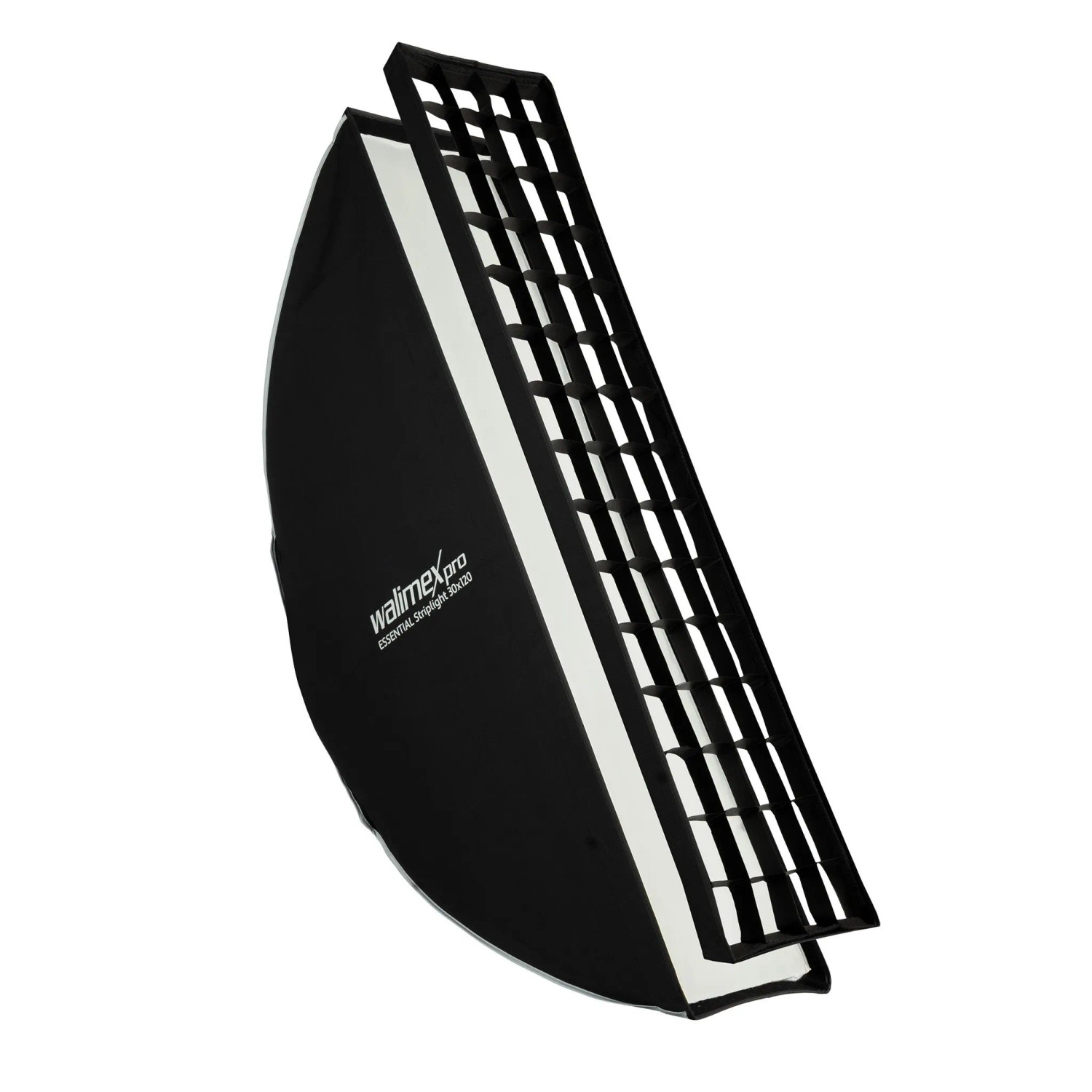 Walimex Pro Essential Striplight Softbox 30X120Cm Lichtformer 360° Grid Bowens