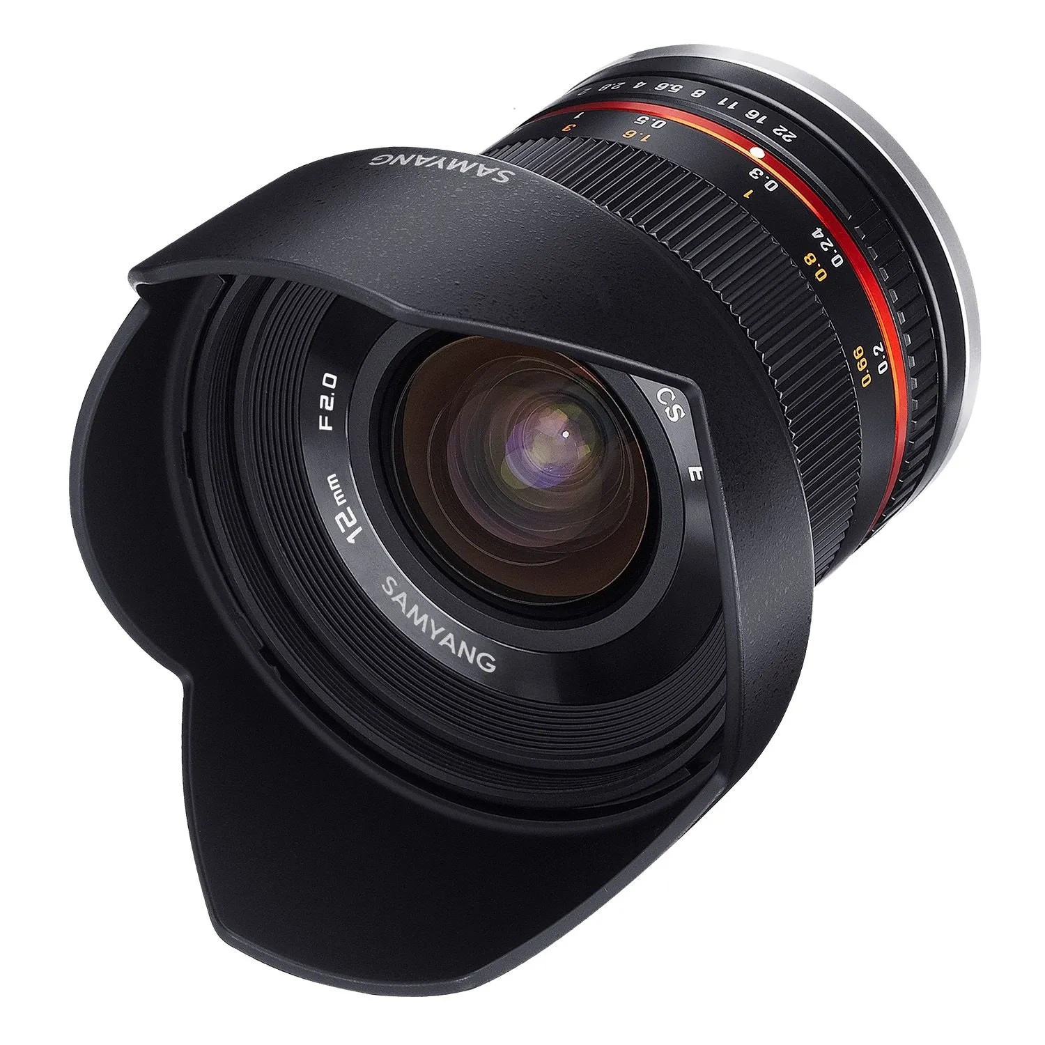 Samyang Weitwinkel Objektiv 12Mm F2.0 Aps-C Om-D E-M1 Iii Om-D Dc-G91 Schwarz