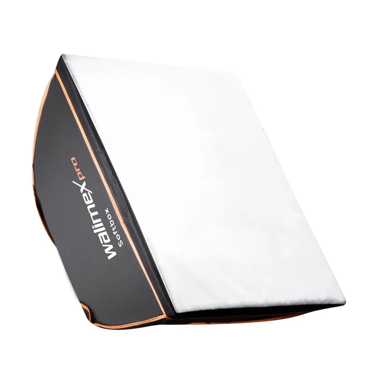 Walimex Pro Softbox Orange Line 40X40 360° Einfacher Aufbau Diffusoren Tasche