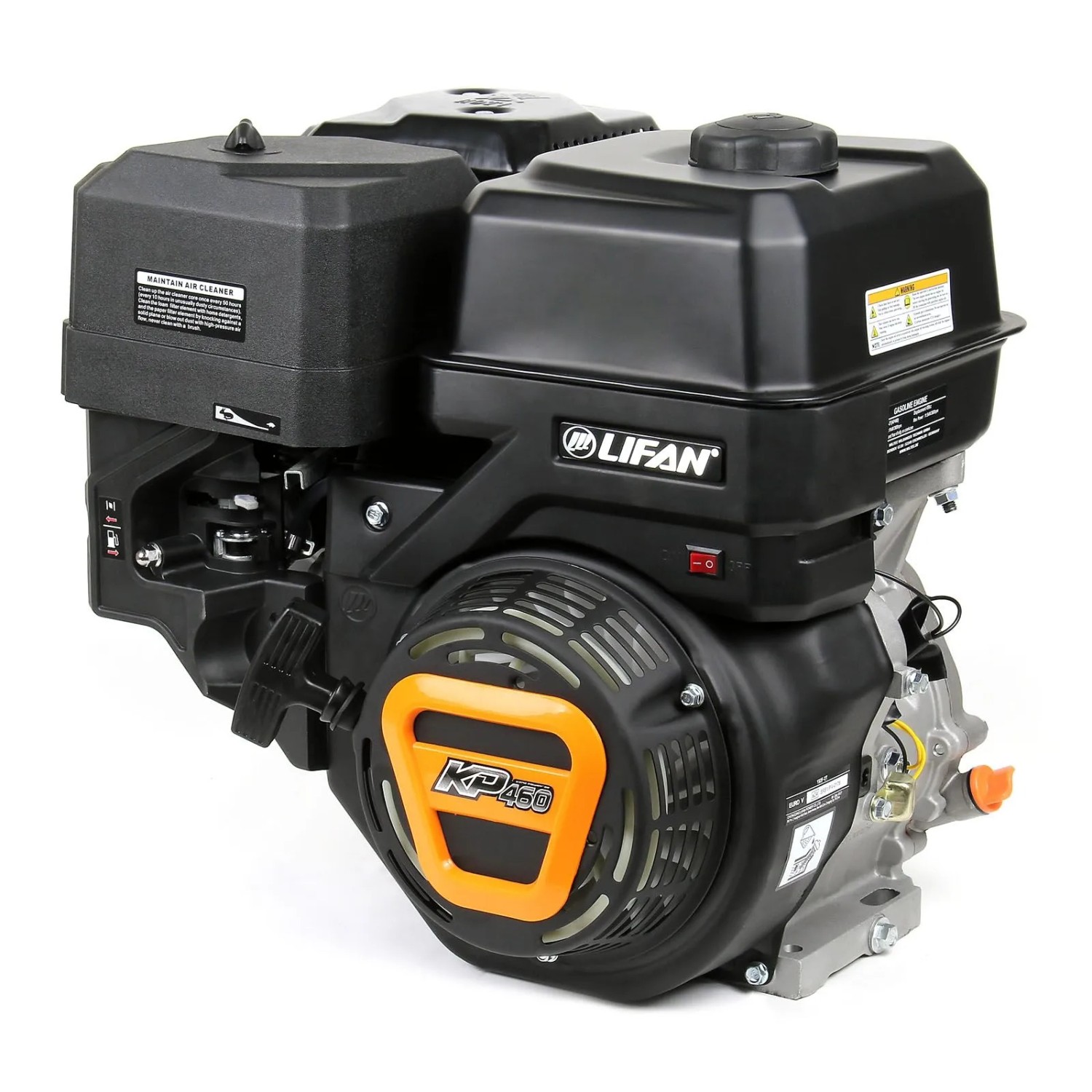 Wiltec Lifan Kp460 254Mm Benzinmotor Einzylinder 156Ps Motor Rüttelplatte Baumaschine