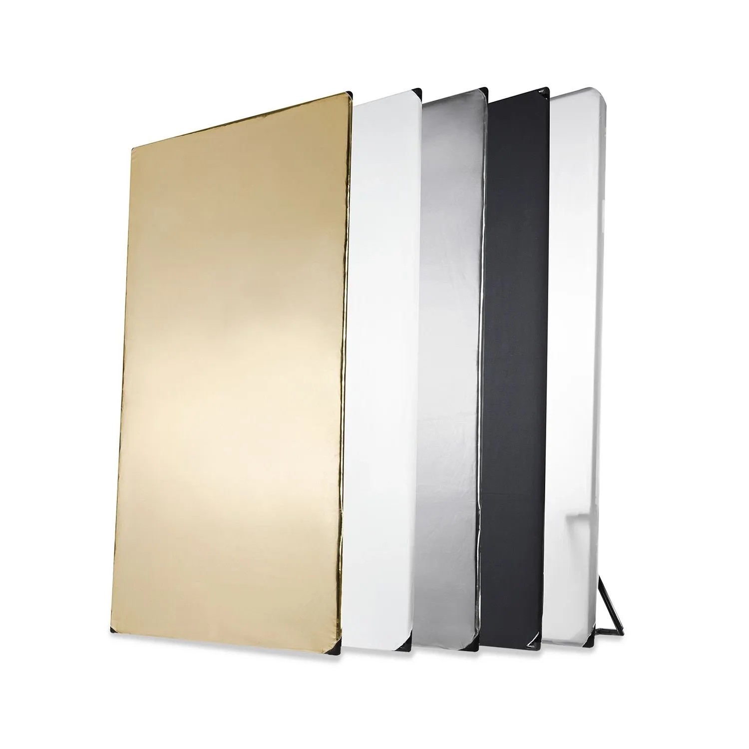 Walimex Pro 5-In-1 Reflektor 100X200Cm Fotografie 5 Farben Diffusor Fotostudio