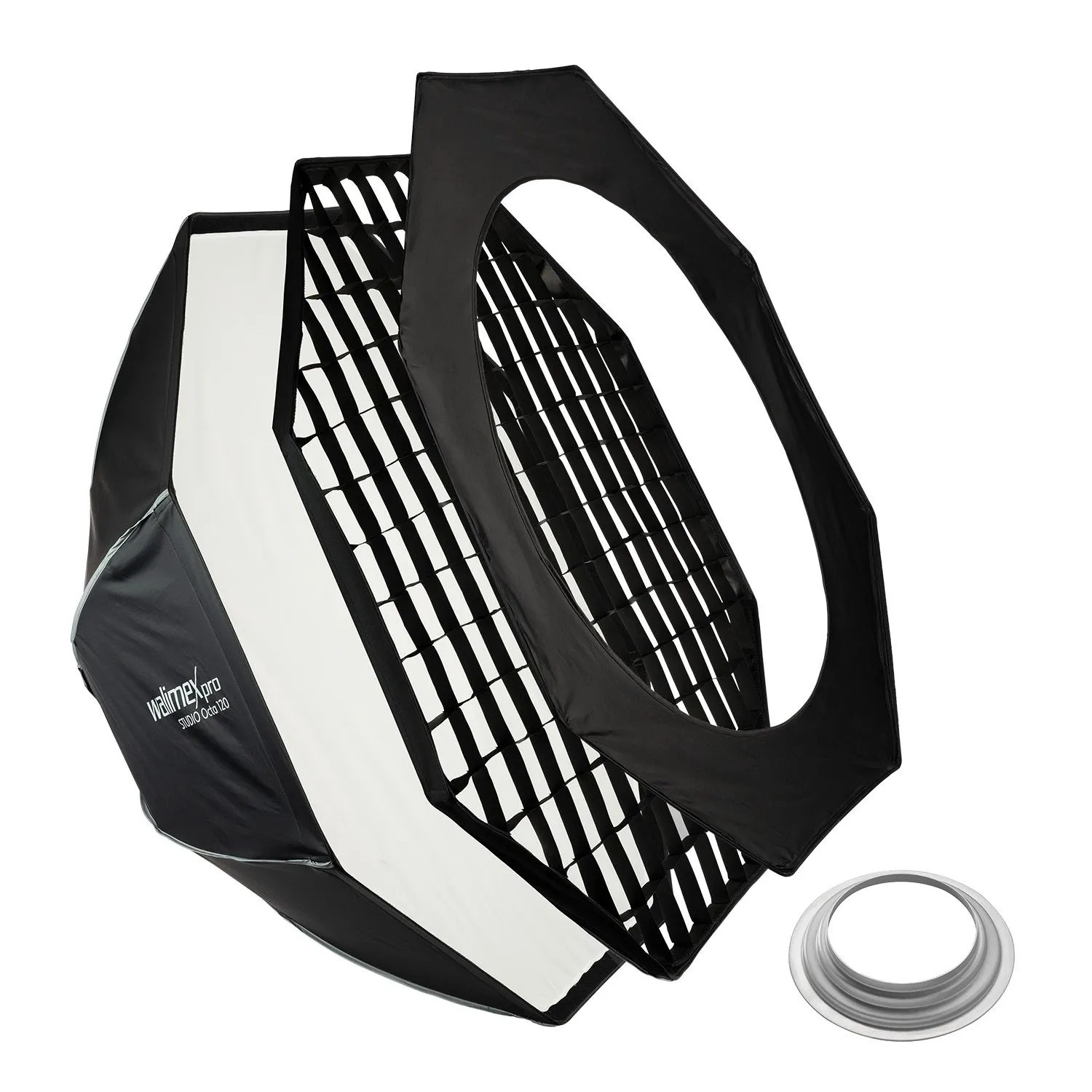 Walimex Pro Studio Softbox Octagon 120Cm 360° Einfacher Aufbau Bowens Hensel Eh