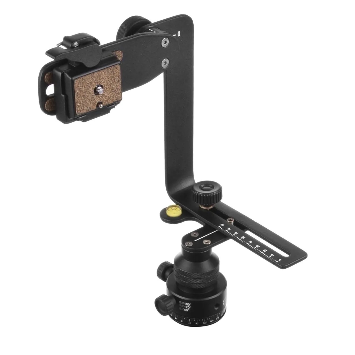 Mantona Panoramakopf Nodalpunkt-Adapter Stativkopf 360° Panorama Kugelkopf