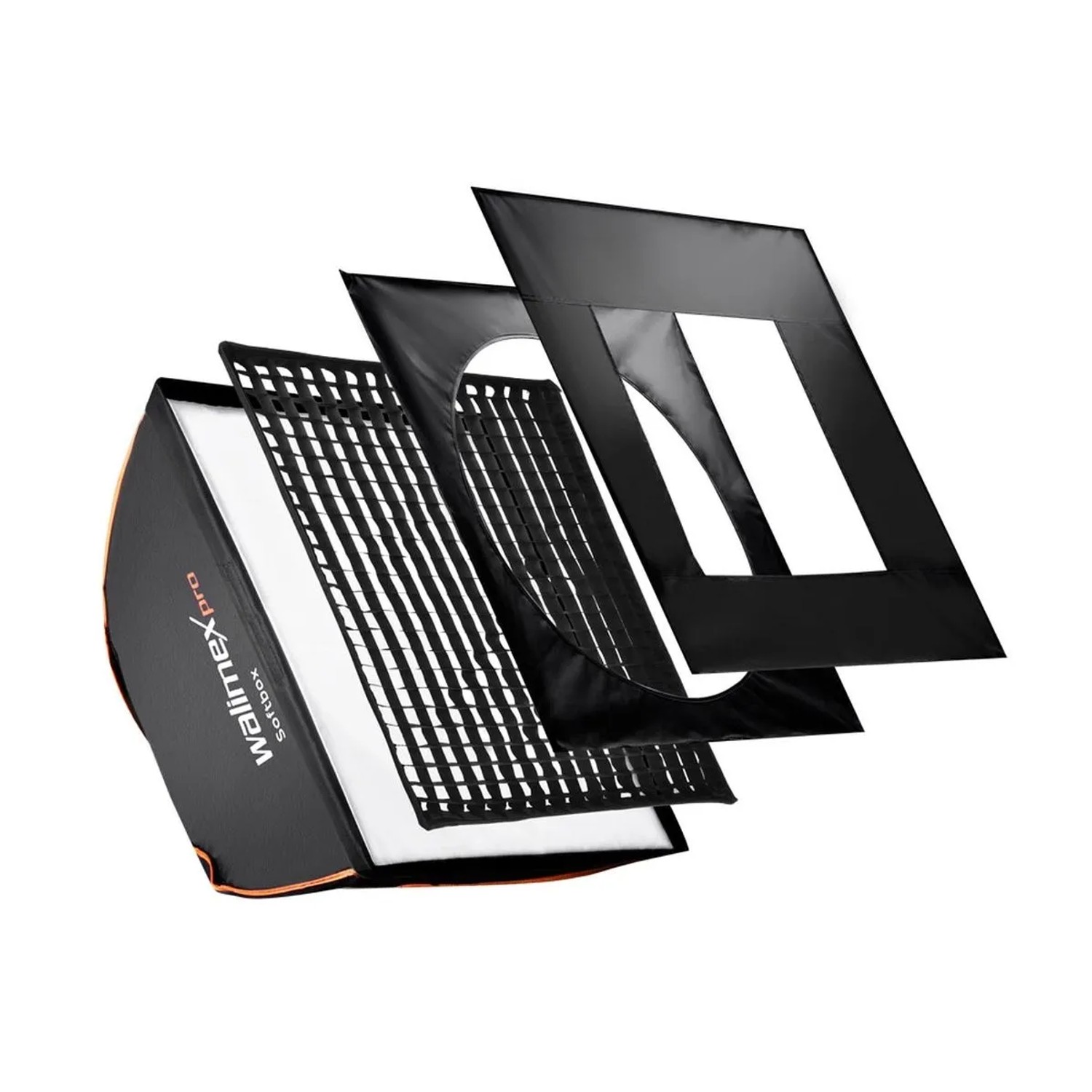 Walimex Pro Softbox Orange Line 30 X120Cm Lichtformer 360° Diffusoren Tasche