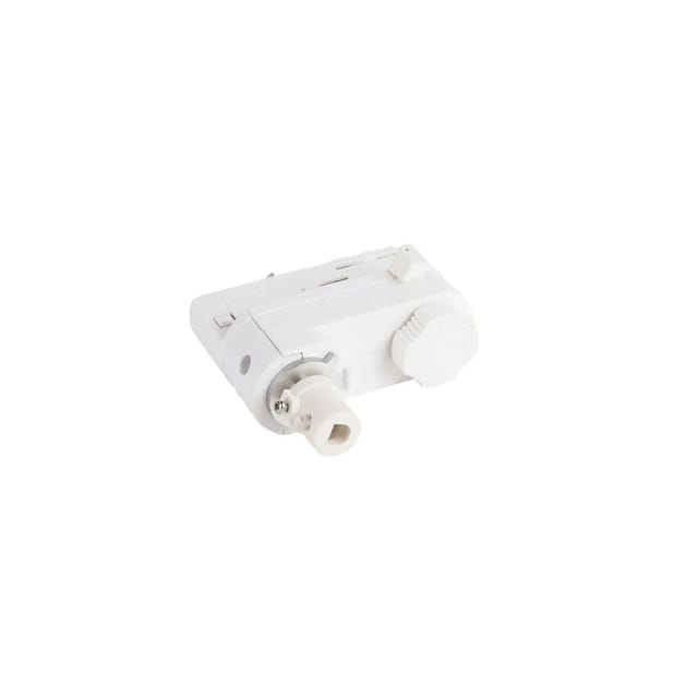QAZQA Pendelleuchten Adapter für 3 Phasiges Schienensystem Weiß 3 Phasig