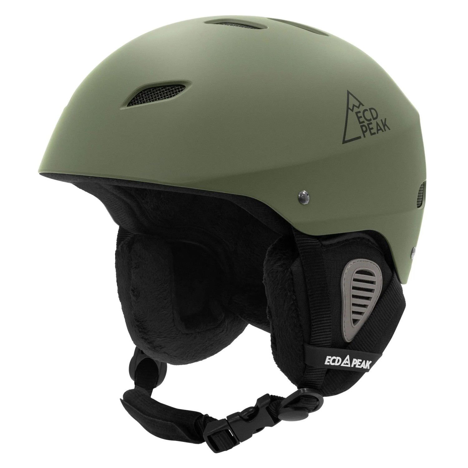 ECD Germany Skihelm für Herren und Damen Snowboardhelm Robust Grün S 51-54 cm mit Belüftungssystem und Skibrillenhalter