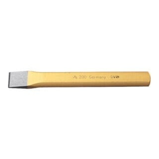 Rennsteig - Flachmeißel flachoval din 7255 Schneidenbreite 18 mm Länge 125 mm