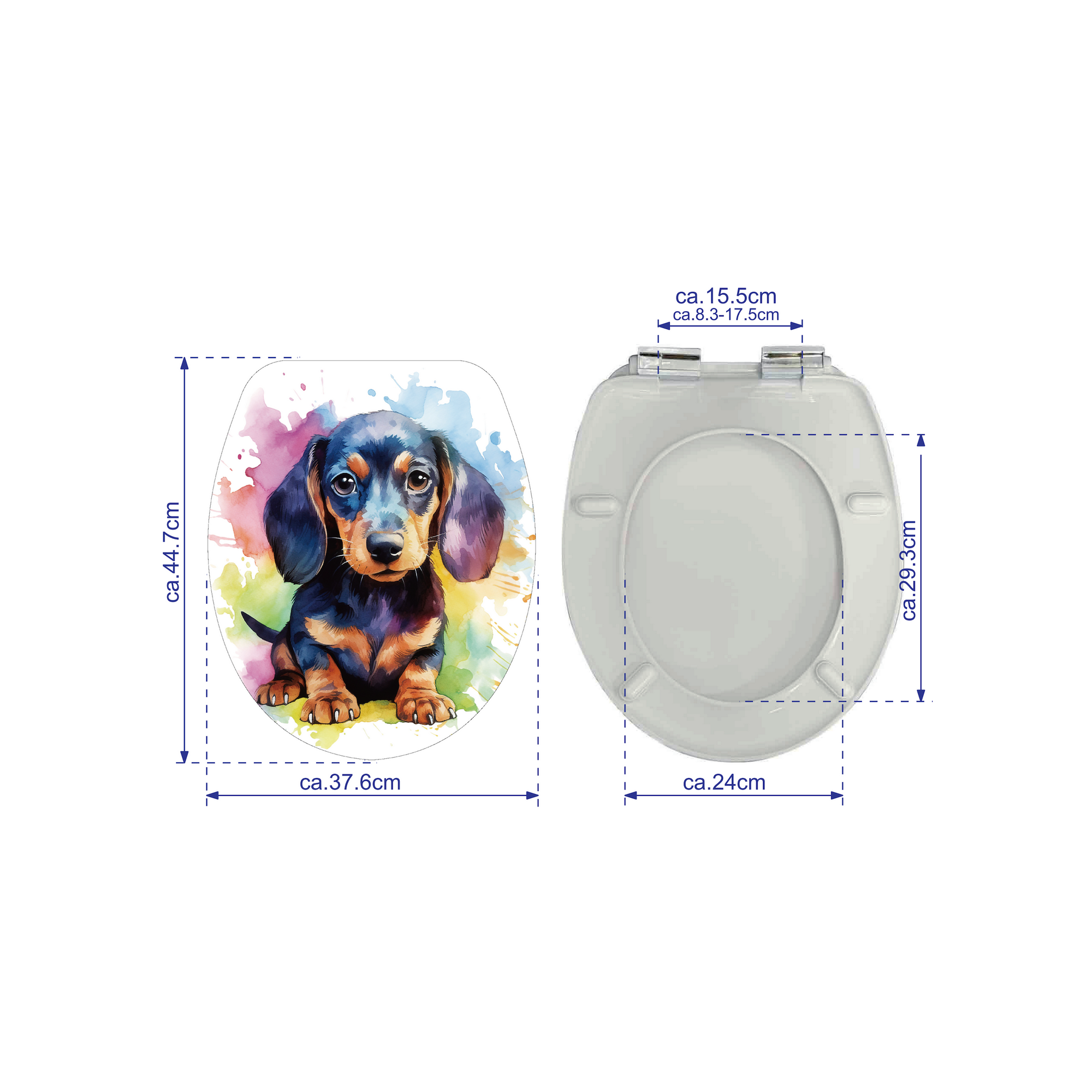 toom WC-Sitz 'Dachshund' Bild 3