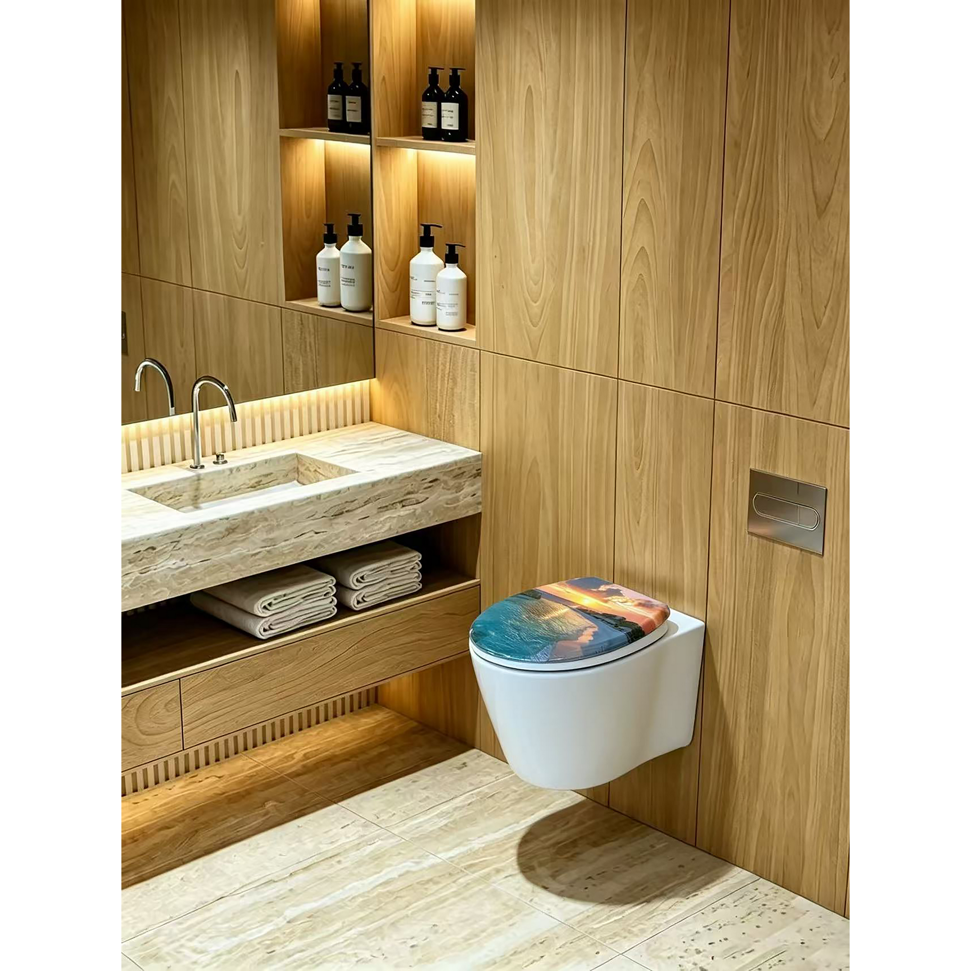 toom WC-Sitz 'Beachhouse'