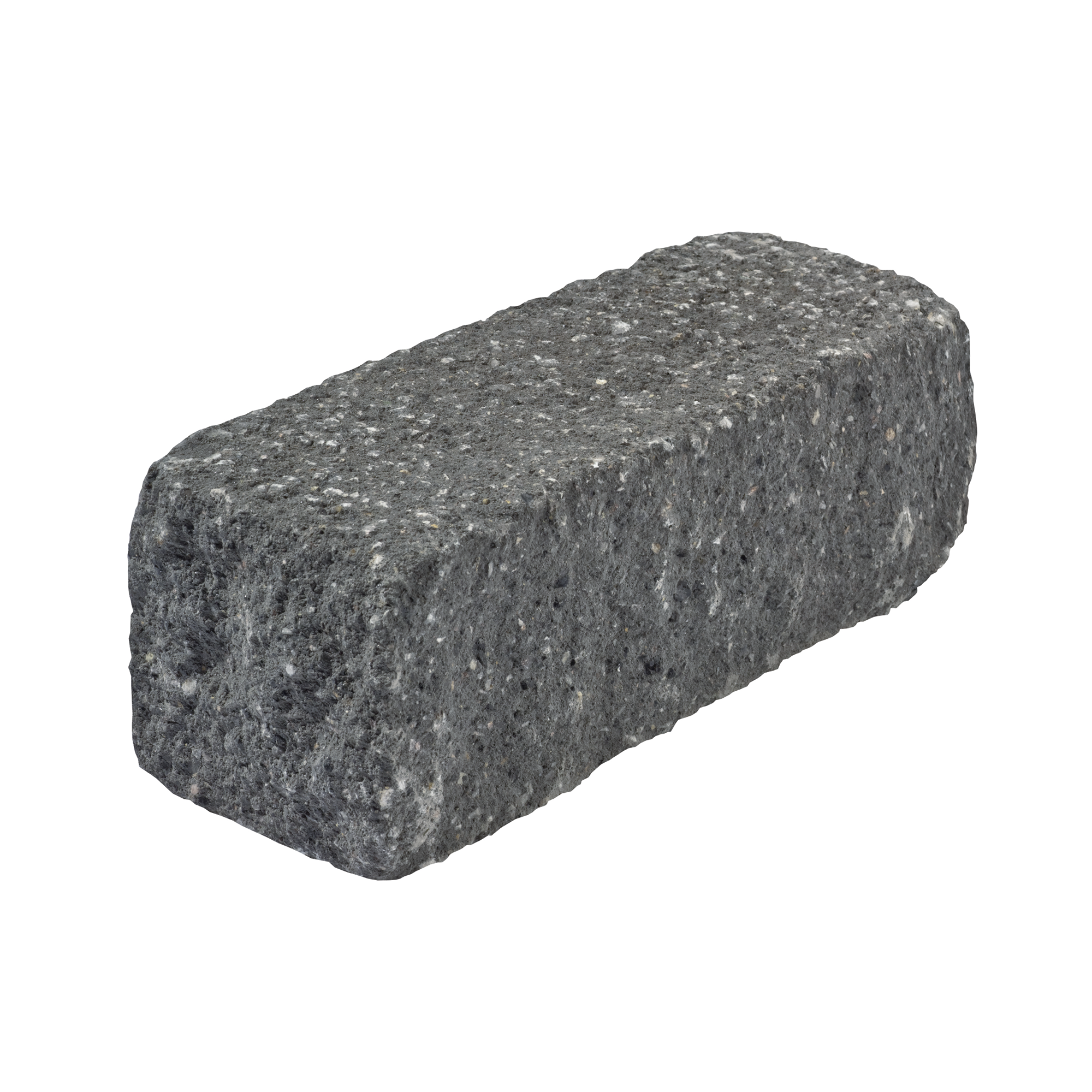 Diephaus Mauerstein 'T-Wall Quarry' schwarzgrau 37,5 x 12,5 x 12,5 cm