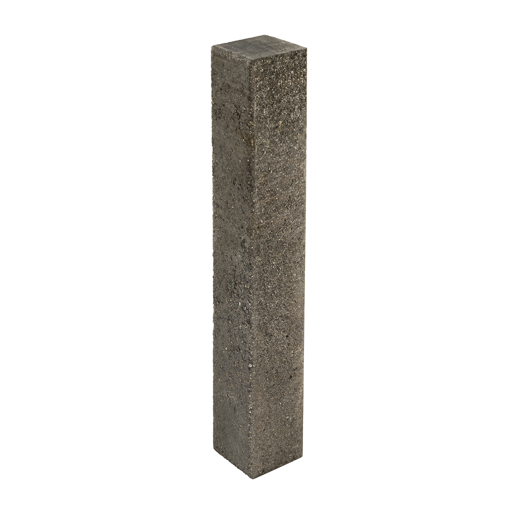 Diephaus Mauerstein 'T-Wall Shine' basaltfarben 80 x 12,5 x 12,5 cm