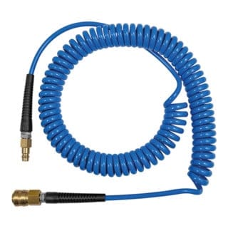 Riegler Spiralschlauch-Standardkupplung-Set pu ø 12 x 8 Länge 10 m - 158185