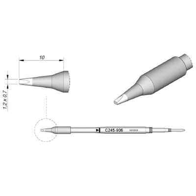 Patrone für T245A C245-906 JBC