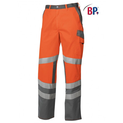 Warnschutzhose 2110 845 warnorange/dunkelgrau, Größe 58n