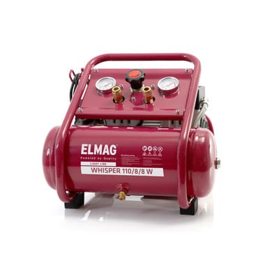 Elmag - Flüsterkompressor whisper 110/8/8 w