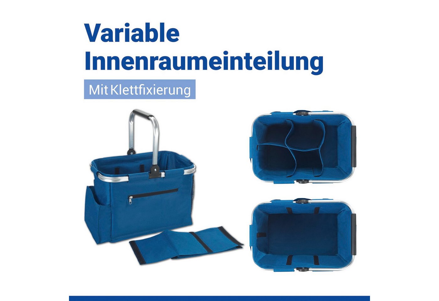 Maximex Allzweckkorb Maximex 37 Liter, Universal Outdoor Korb mit variabler Inneneinteilung Bild 4