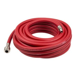 Druckluftschlauch SSDL-8/10, 10 m lang, Innendurchmesser 8 mm, Außendurchmesser 14 mm, Arbeitsdruck 20 Bar, kompatibel mit gängigen Kompressoren