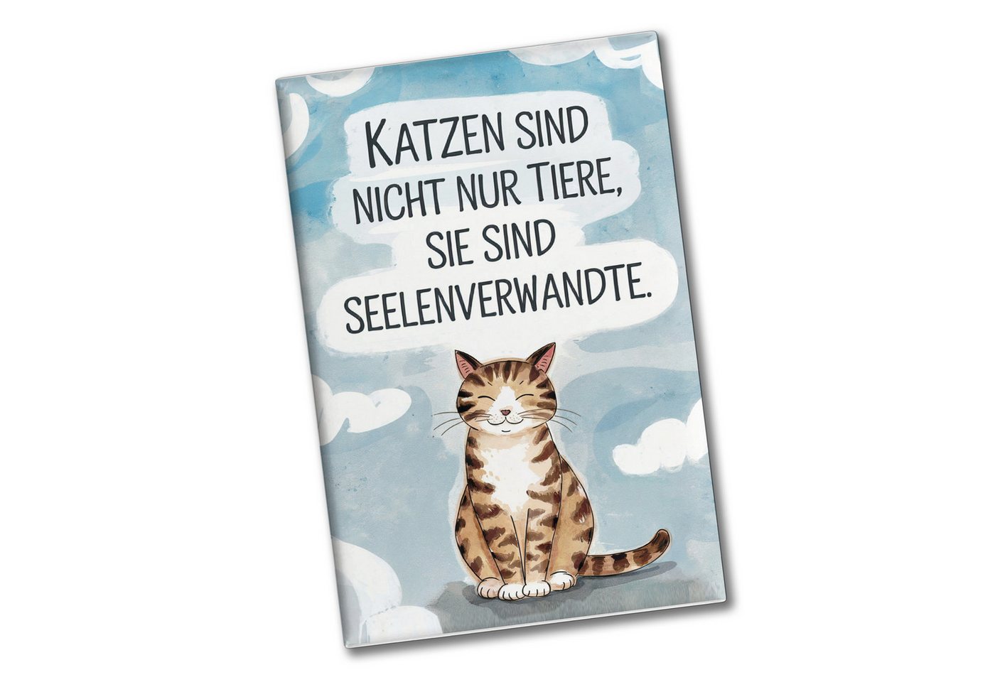 speecheese Magnet Katzen sind Seelenverwandte Souvenir Souvenir Magnet Bild 2