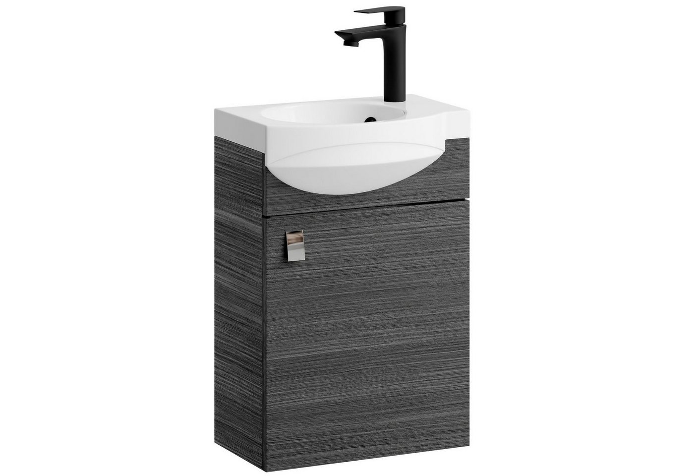 Planetmöbel Waschtisch Waschtischunterschrank 40cm Anthrazit Bild 2