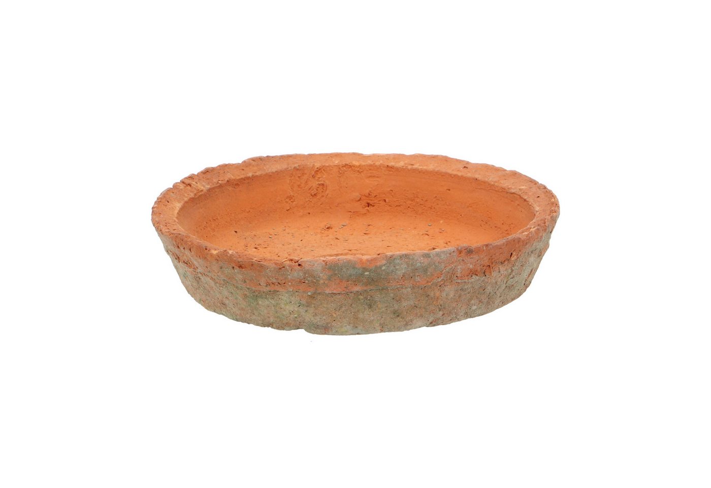 Dekowunder Übertopf 2er Set Terracotta Blumentopf Untersetzer rund Ø 12 cm Landhausstil Bild 4