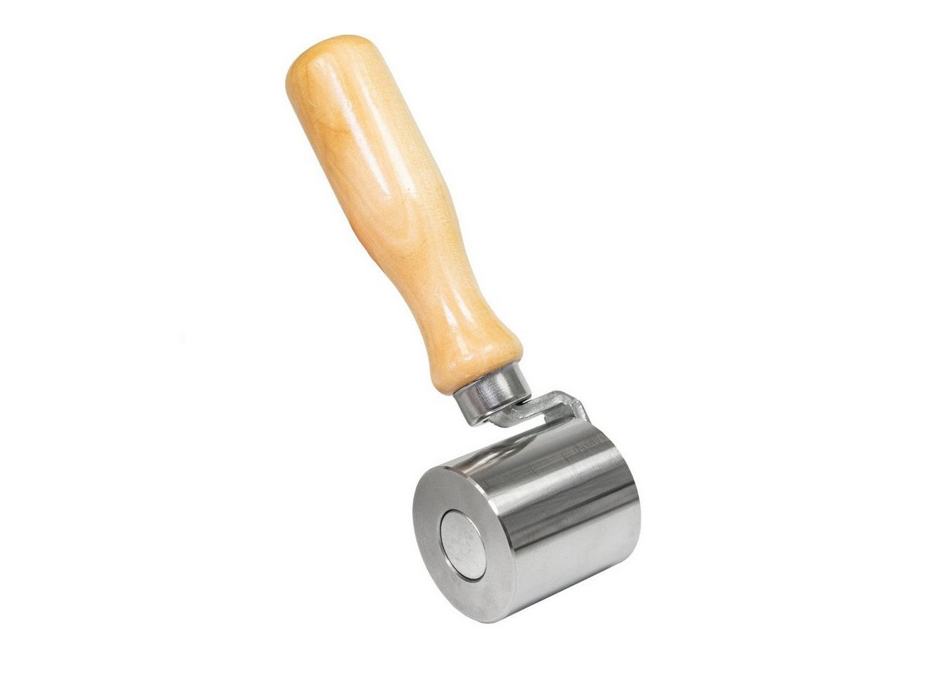 myMAW Bodenbelag-Andrückwalze Profi Andrückrolle 50 mm Metall Andrückwalze Andrück Rolle Folie…