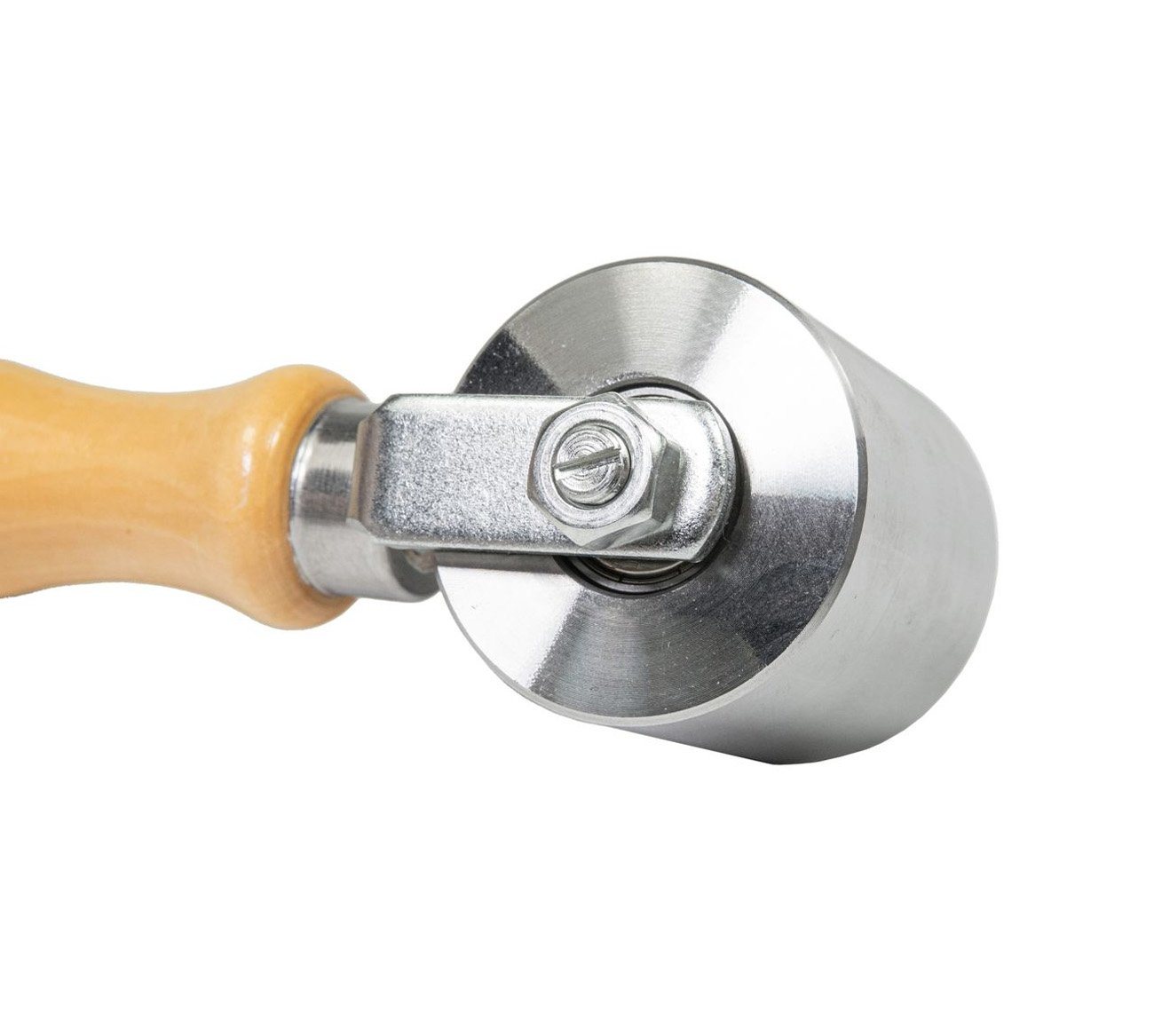myMAW Bodenbelag-Andrückwalze Profi Andrückrolle 50 mm Metall Andrückwalze Andrück Rolle Folie… Bild 2