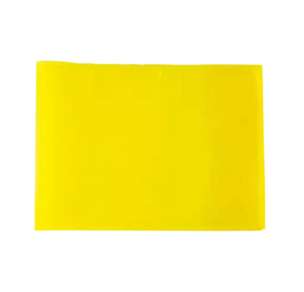 HERMA Schulheft Heftschoner Transparent PLUS A5 quer gelb, Besonders robust und extrem haltbar