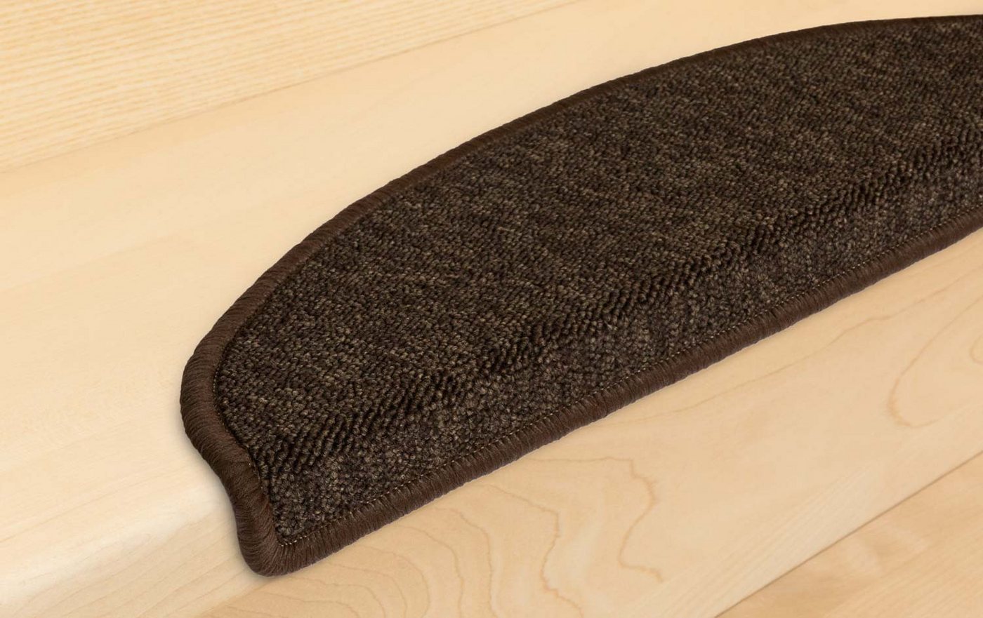 Metzker® Stufenmatte Stufenmatten Rambo Kleinformat 55x15x3,5cm Halbrund, halbrund, Höhe: 5 mm, 15 Stück im Set - Kaffeebraun Bild 3