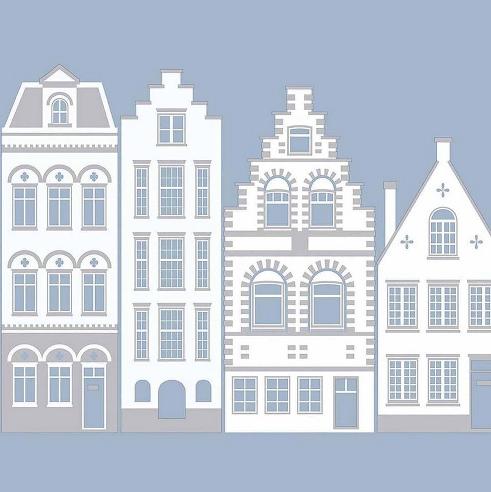 d-c-fix Fensterfolie New Haven - Sichtschutzfolie selbsthaftend Deko Folie Fenster innen, Statisch haftend - rückstandslos entfernbar und wiederverwendbar Bild 4