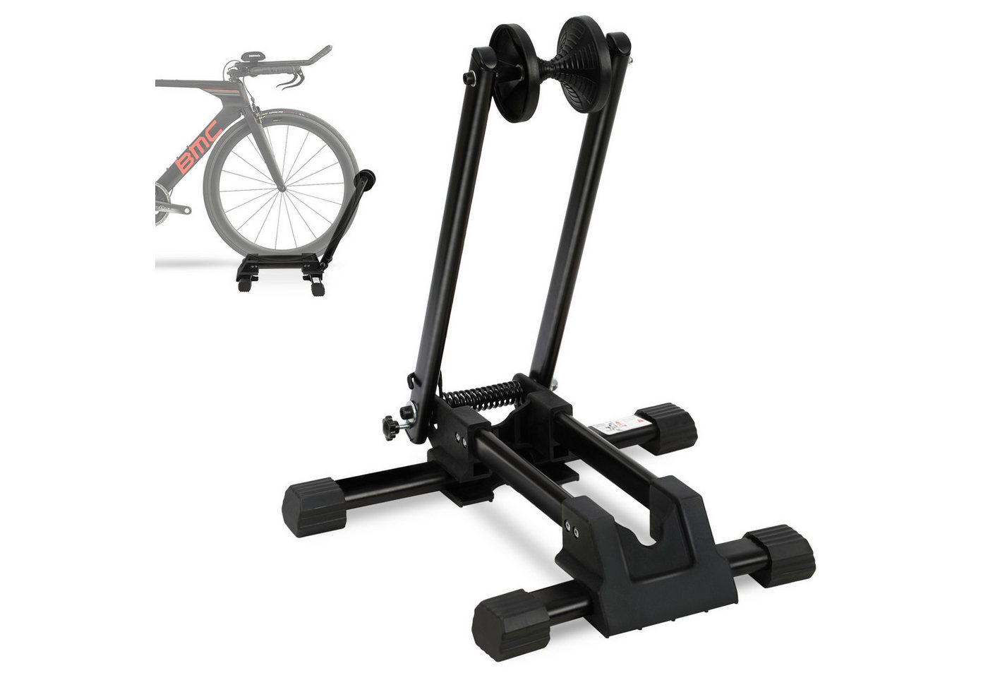 Clanmacy Fahrradständer Hinterradständer Ausstellungsständer klappbar für Räder von 20 bis 29" (1-St)