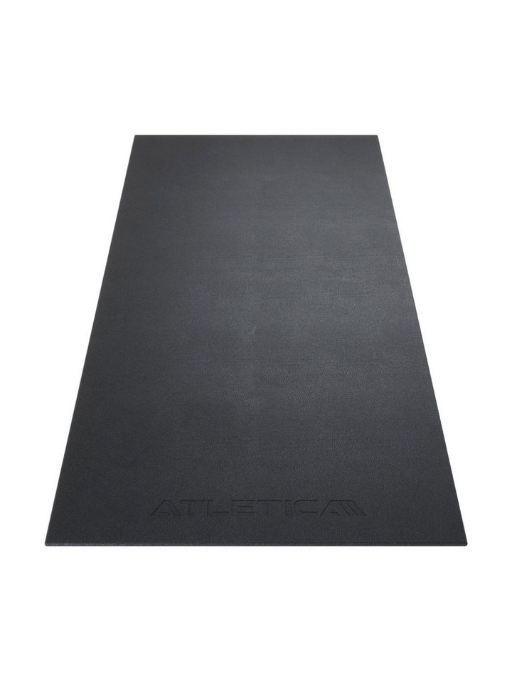 ATLETICA Bodenmatte Cardio Bodenschutz, 210cm x 100cm, 6mm Kautschuk-Vinyl Bild 2