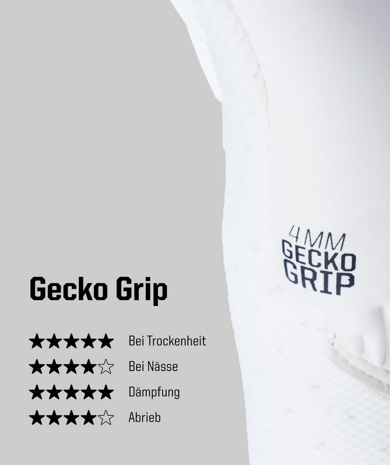 T1TAN Torwarthandschuhe Erwachsene Rebel White-Out mit Fingerschutz Bild 3