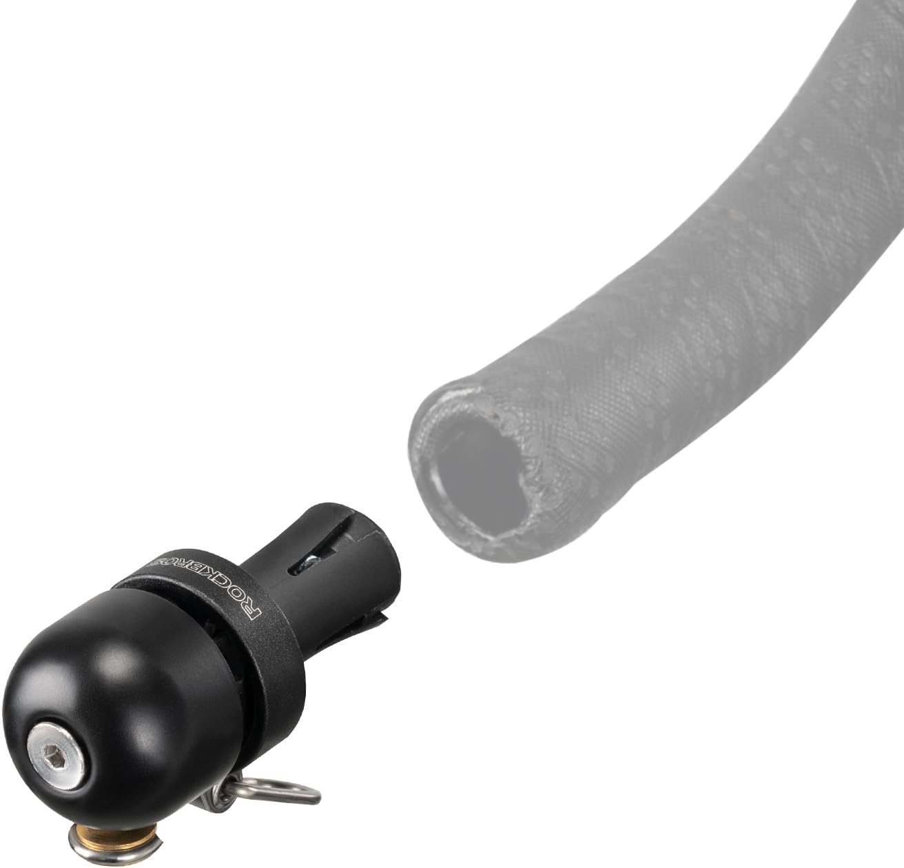 ROCKBROS Fahrradklingel 2in1 Klingel-Lenkerstopfen für Rennrad Dropbar 22,2mm Bild 3