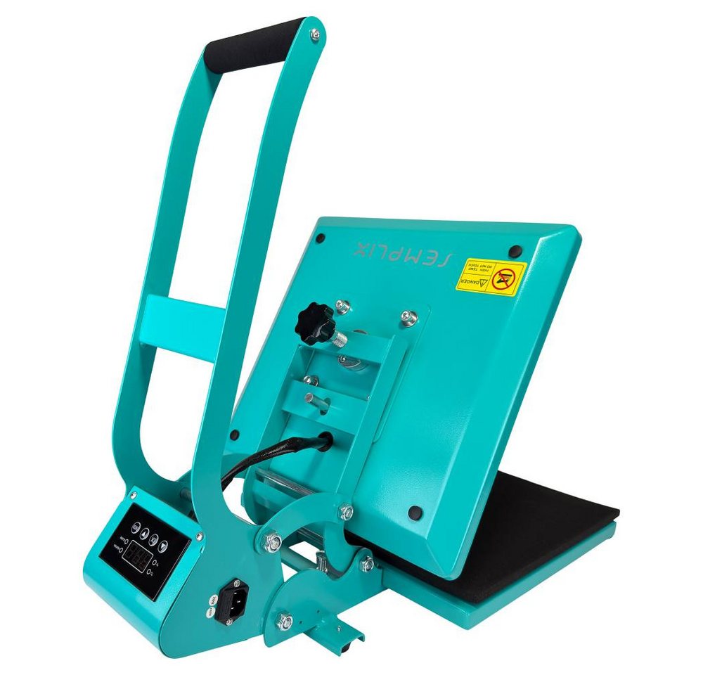 Semplix Bügelmaschine - Transferpresse 38x38 Clamshell Textildruck LCD Touch Heißpresse Bild 2