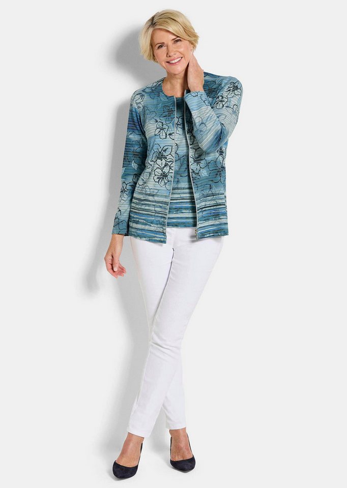 GOLDNER Outdoorjacke Kurzgröße: Viskosejacke mit Rundhals, Reißverschluss und Langarm Bild 2