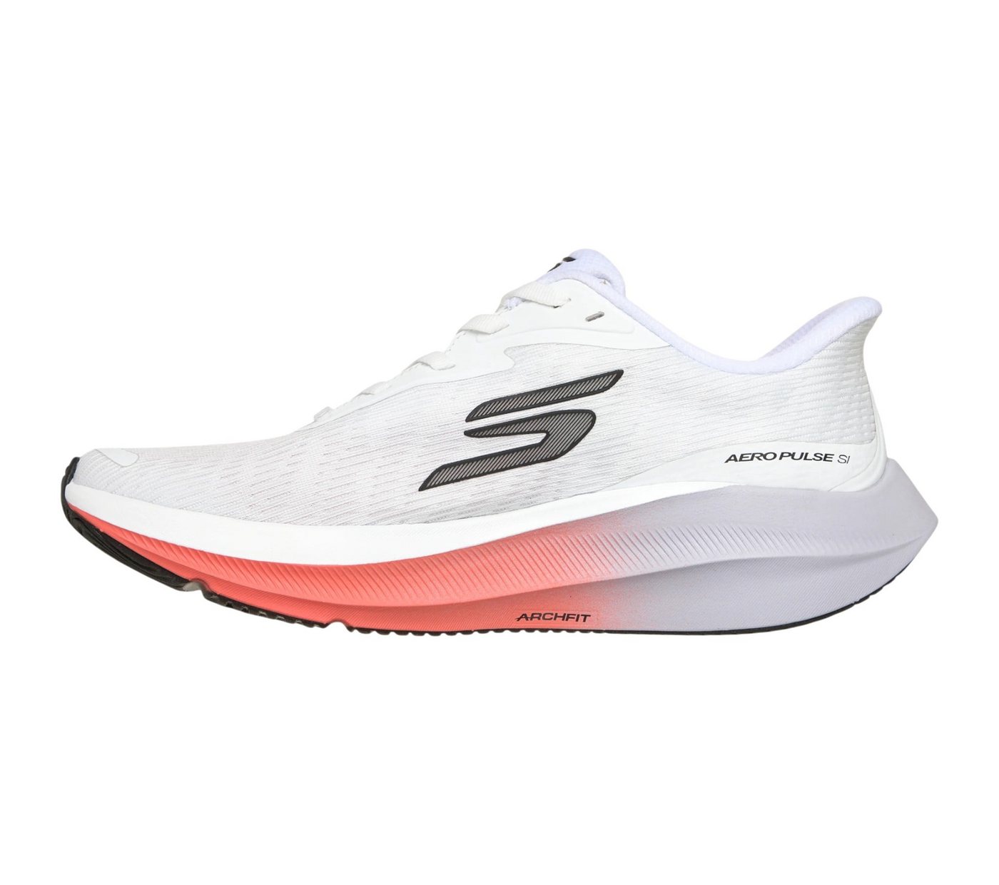 Skechers Aero Pulse weiss/coral Damen Laufschuh