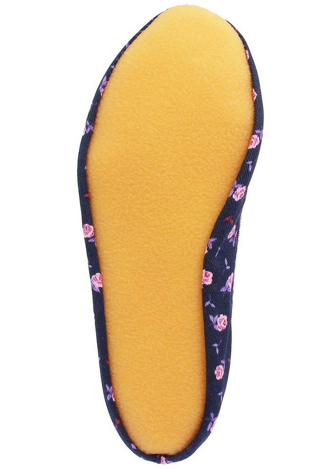 Beck Schläppchen Nostalgie Gymnastikschuh (bis Gr. 38 erhältlich) mit rutschfester Gummi-Sohle Bild 4