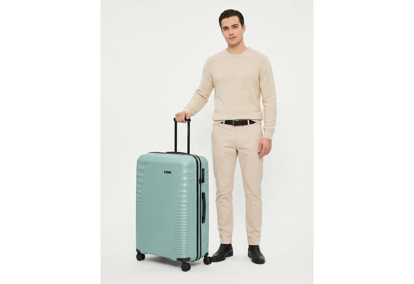 Farmhood Hartschalen-Trolley Eco Edition, 4 Rollen, Polypropylen