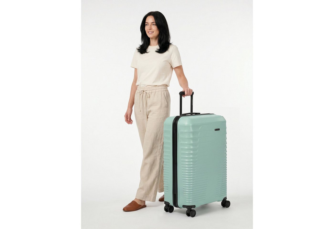 Farmhood Hartschalen-Trolley Eco Edition, 4 Rollen, Polypropylen Bild 4