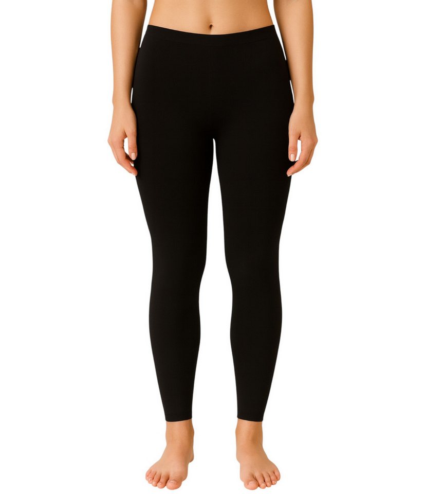 Kota Thermohose Thermo Leggings Winter Gefütterte Thermohose Herren & Damen elastischer Bund - wärmeisolierend Bild 5