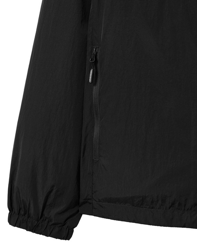 Weekend Offender Outdoorjacke Jacke Weekend Offender Technician Dreiteilige Kapuze mit Schirm und integrierter Rippen-Gesichtsmaske