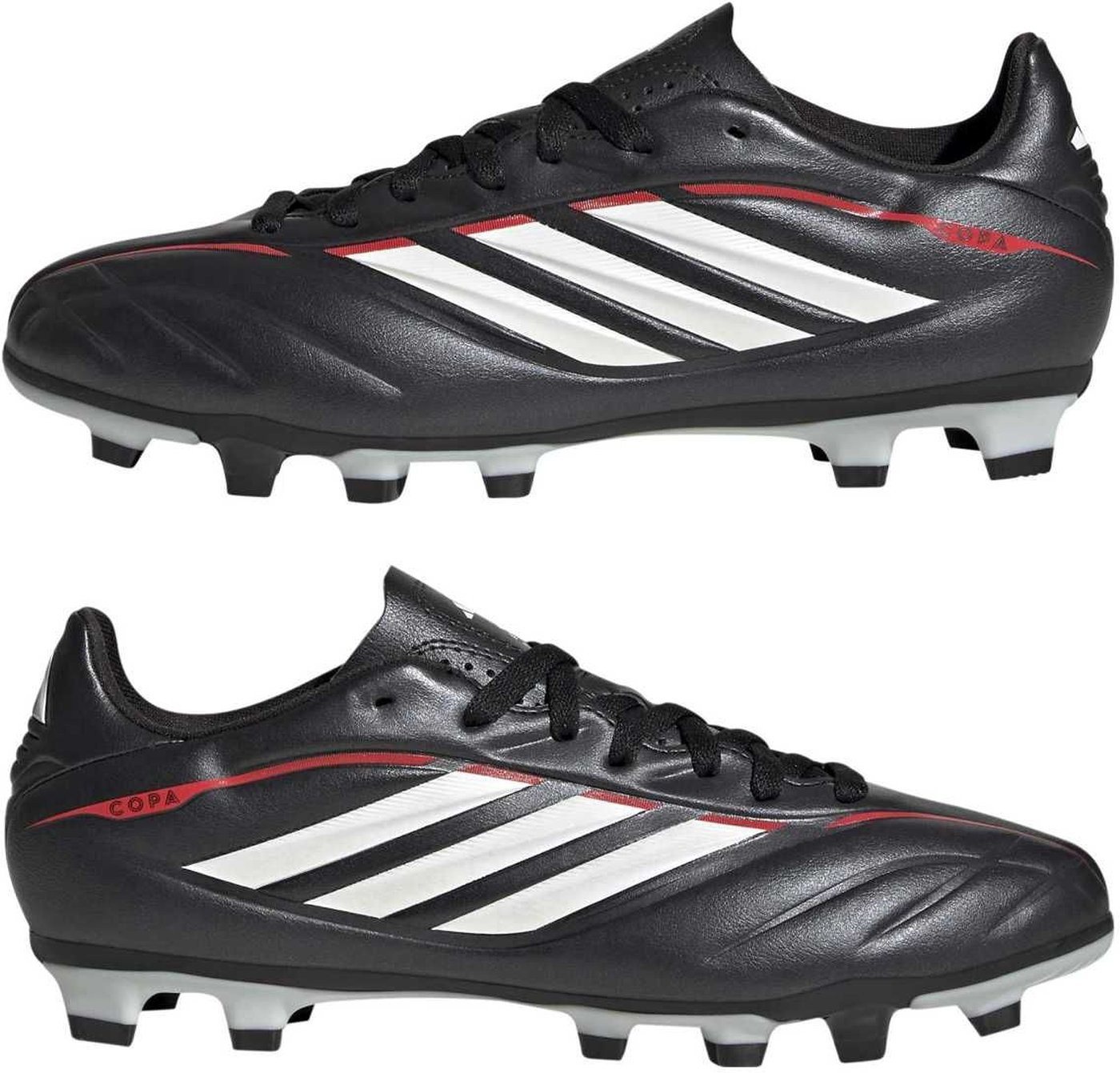 adidas Sportswear COPA PURE IV CLUB FG/MG J CBLACK/FTWWHT/LUCRED Fußballschuh Bild 2