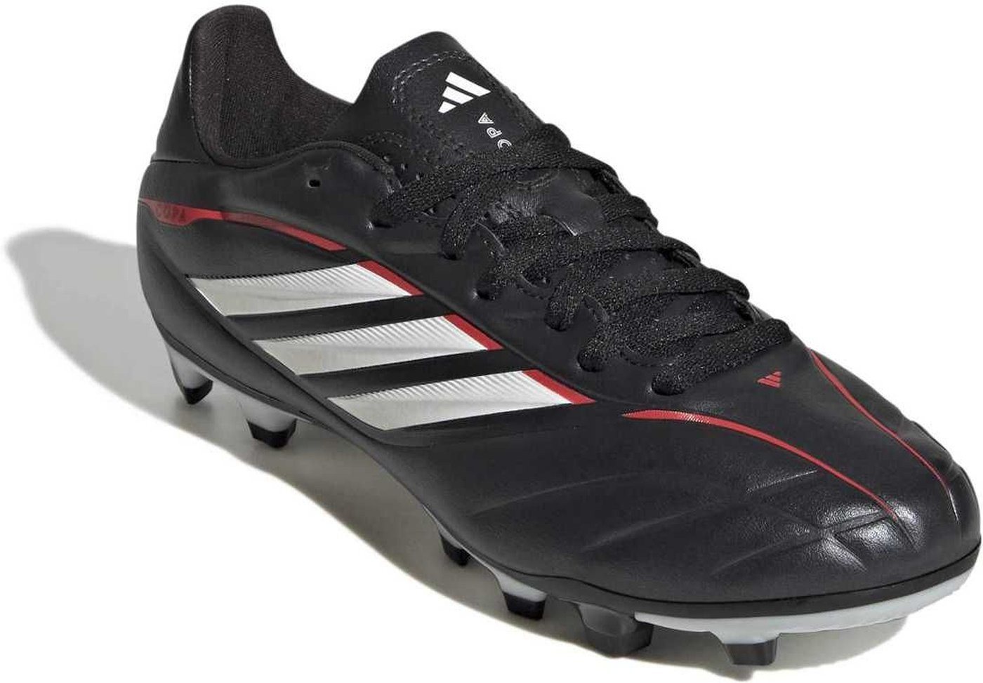 adidas Sportswear COPA PURE IV CLUB FG/MG J CBLACK/FTWWHT/LUCRED Fußballschuh Bild 5