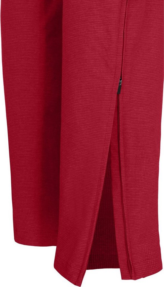 Bergson Outdoorhose PORI Doppel Zipp-Off mit T-ZIPP Damen Wanderhose, robust elastisch, Langgrößen, rot Bild 4